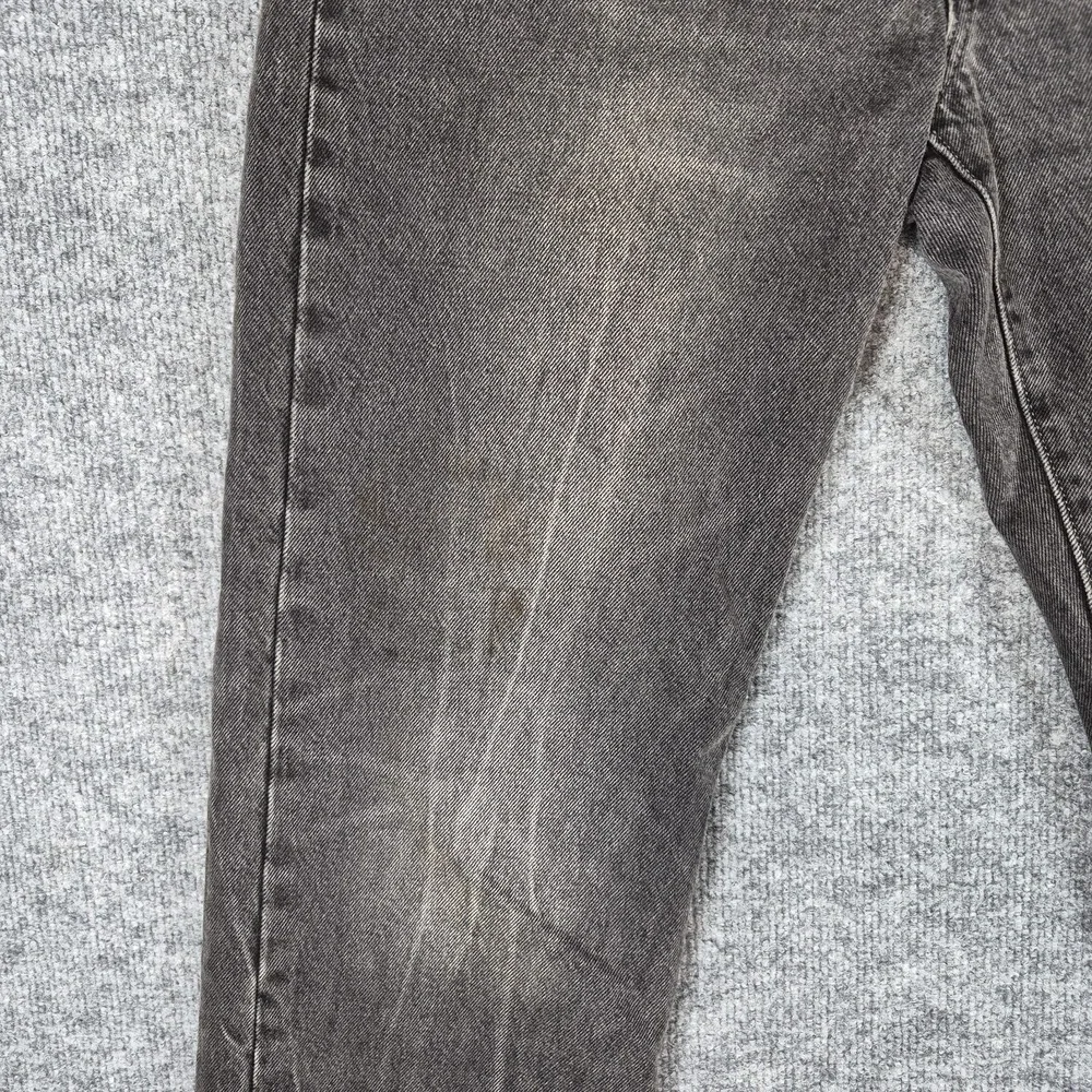 Vintage Levi's 501 Premium Jeans Men's 28Wx32L Black Straight‎ Button Fly 90s